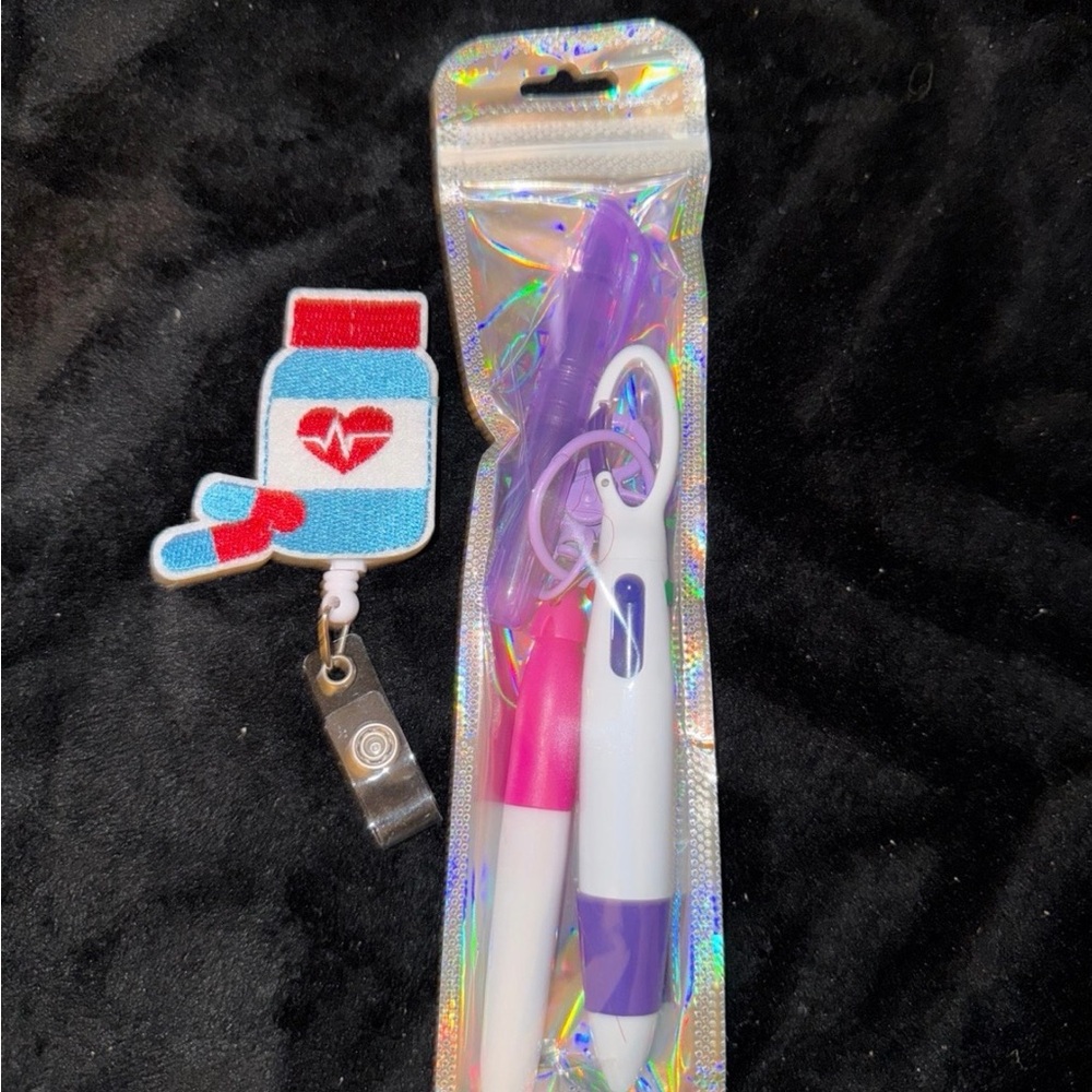 Pink and Purple Party Favor Pens